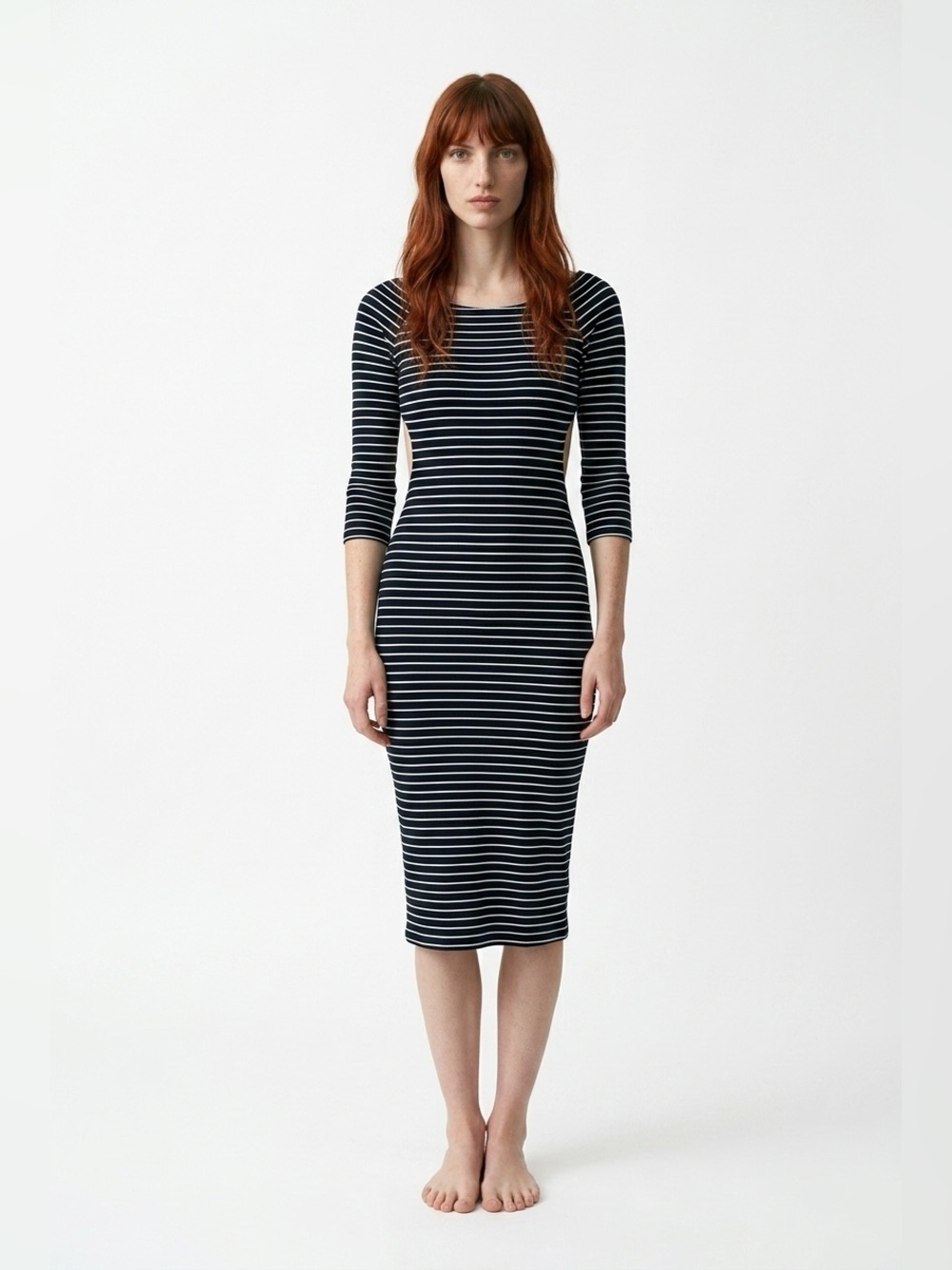 Zara simple midi dress